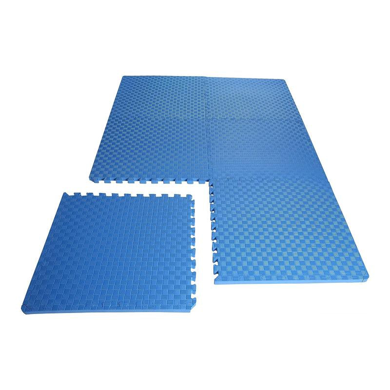 Balancefrom Fitness Interlocking EVA Foam Exercise Mat Tiles, 1/2In Thick