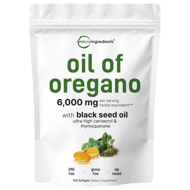 Micro Ingredients Oregano Oil with Black Seed Oil