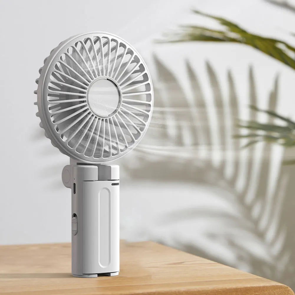 Umbrella Clip Fan 3-Speed Adjustment Summer Cooling Fan Rechargeable Electric Personal Fan for Outdoor Umbrella