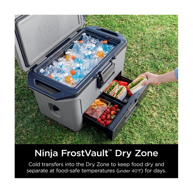 Ninja Frostvault 50Qt Hard Cooler with Dry Zone