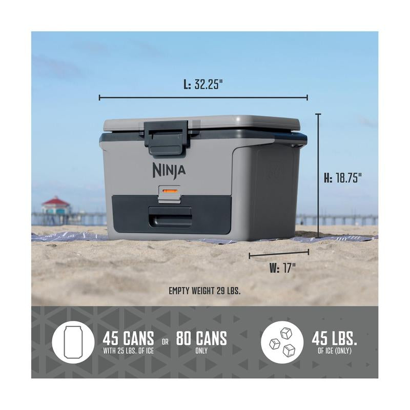 Ninja Frostvault 50Qt Hard Cooler with Dry Zone